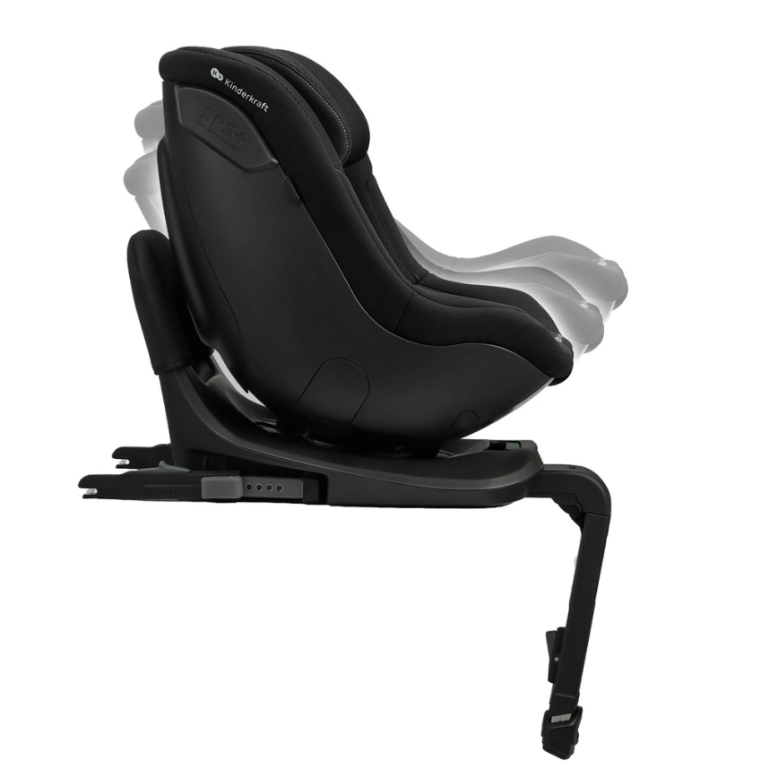 KINDERKRAFT - Bērnu autosēdeklis I-GUARD PRO i-Size 61-105 cm melns