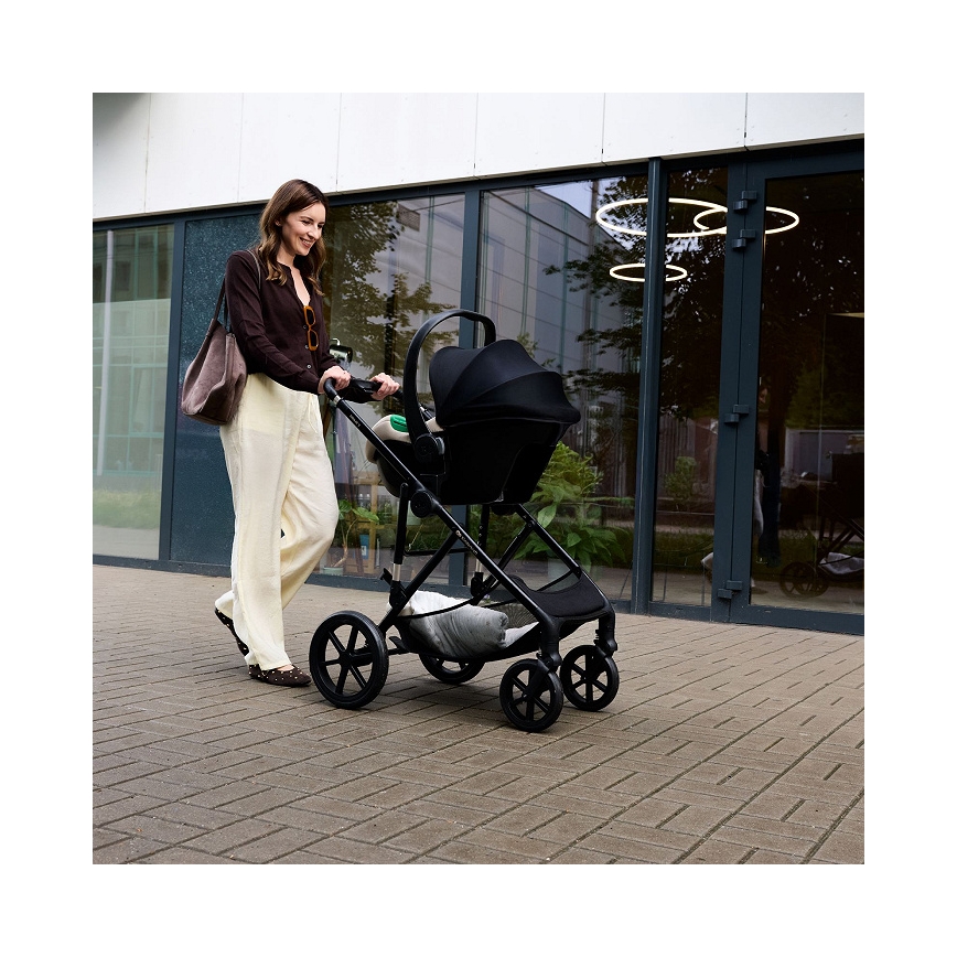 KINDERKRAFT - Bērnu autosēdeklis MINK PRO 2 40-87 cm (0-13 kg) bēšs