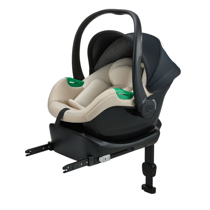 KINDERKRAFT - Bērnu autosēdeklis MINK PRO 2 40-87 cm (0-13 kg) bēšs