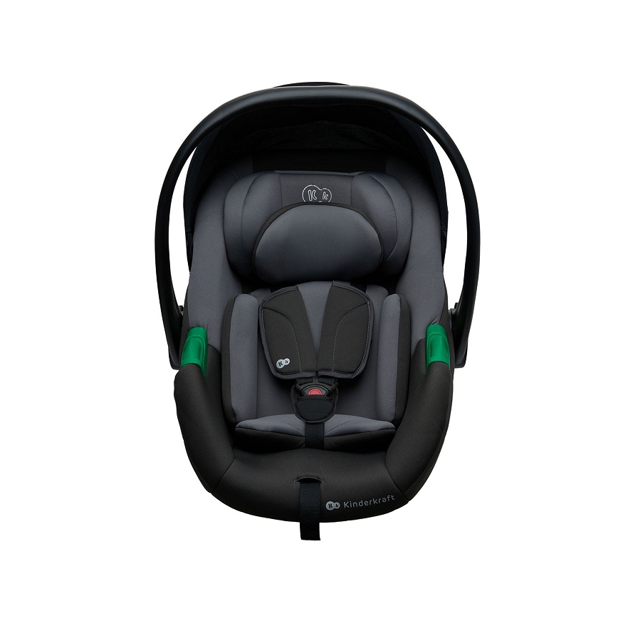 KINDERKRAFT - Bērnu autosēdeklis MINK PRO 2 40-87 cm (0-13 kg) pelēks