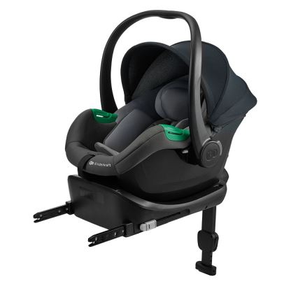 KINDERKRAFT - Bērnu autosēdeklis MINK PRO 2 40-87 cm (0-13 kg) pelēks