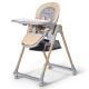 KINDERKRAFT - Bērnu barošanas krēsls 2in1 LASTREE bēšs/pelēks