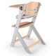 KINDERKRAFT - Bērnu barošanas krēsls ar polsterējumu ENOCK pelēks