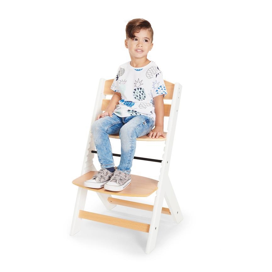 KINDERKRAFT - Bērnu barošanas krēsls ENOCK balts