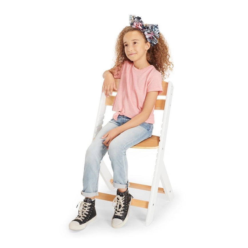KINDERKRAFT - Bērnu barošanas krēsls ENOCK balts