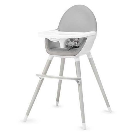 KINDERKRAFT - Bērnu barošanas krēsls FINI pelēks/balts