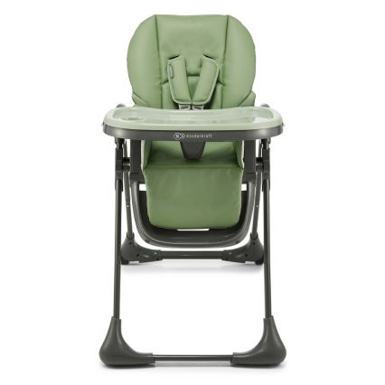 KINDERKRAFT - Bērnu ēdamkrēsls 2 vienā TUMMIE zaļš