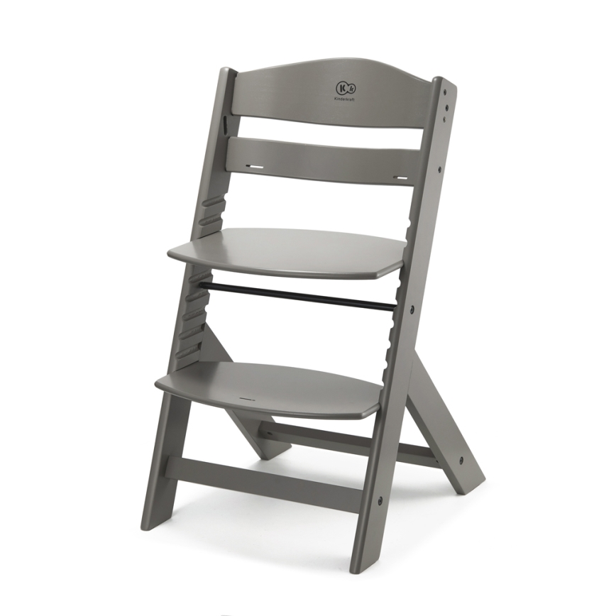 KINDERKRAFT - Bērnu ēdamkrēsls ENOCK pelēks