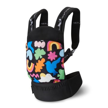 KINDERKRAFT - Bērnu ergosoma HUGGY Happy shapes