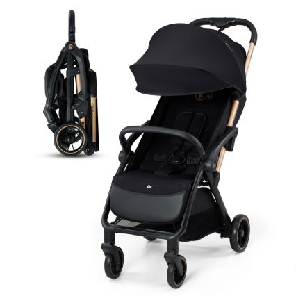 KINDERKRAFT - Bērnu ratiņi APINO melna