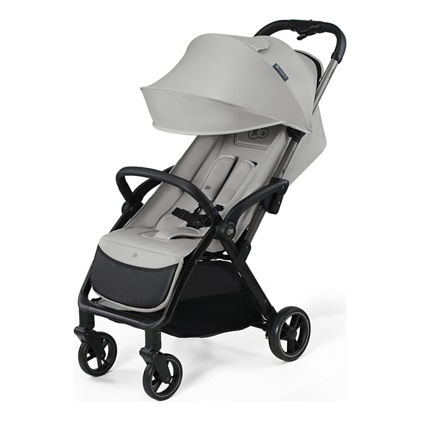 KINDERKRAFT - Bērnu ratiņi APINO pelēka