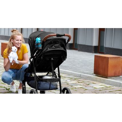 KINDERKRAFT - Bērnu ratiņi GRANDE PLUS melna