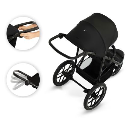 KINDERKRAFT - Bērnu ratiņi HELSI2 melna