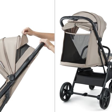 KINDERKRAFT - Bērnu ratiņi LOOM bēša