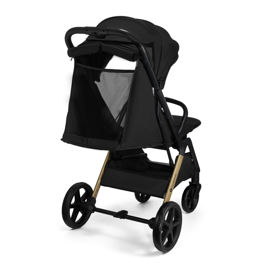 KINDERKRAFT - Bērnu ratiņi LOOM melna
