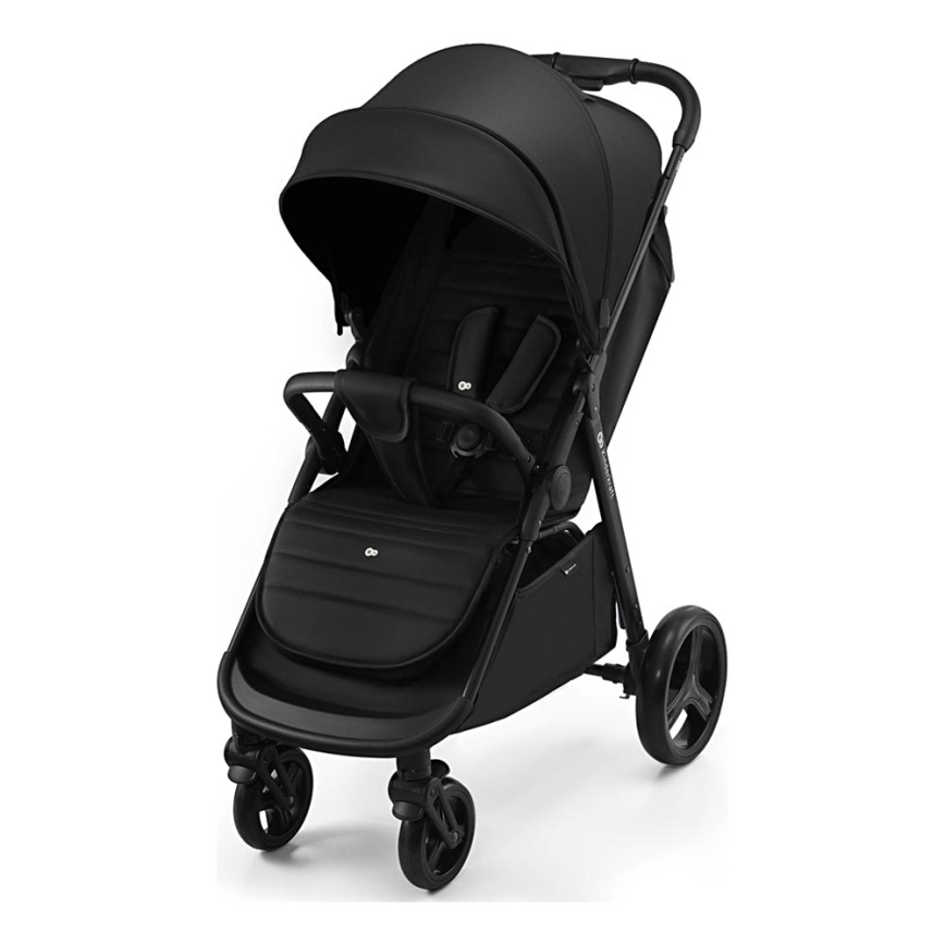 KINDERKRAFT - Bērnu ratiņi RINE melna