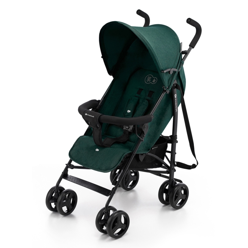 KINDERKRAFT - Bērnu ratiņi TIK Green mežs