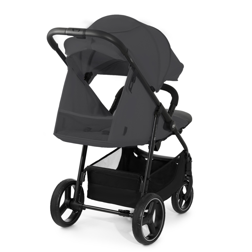 KINDERKRAFT - Bērnu ratiņi TRIG 3 Granīta pelēka