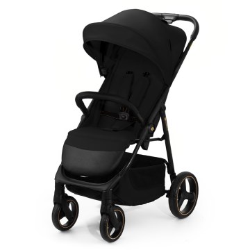 KINDERKRAFT - Bērnu ratiņi TRIG 3 Onyx melna