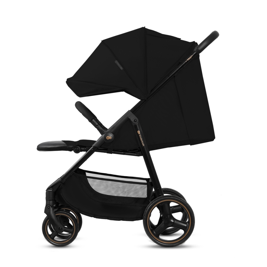 KINDERKRAFT - Bērnu ratiņi TRIG 3 Onyx melna