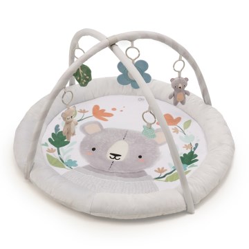 KINDERKRAFT - Bērnu rotaļu sega COZYPLAY pelēka