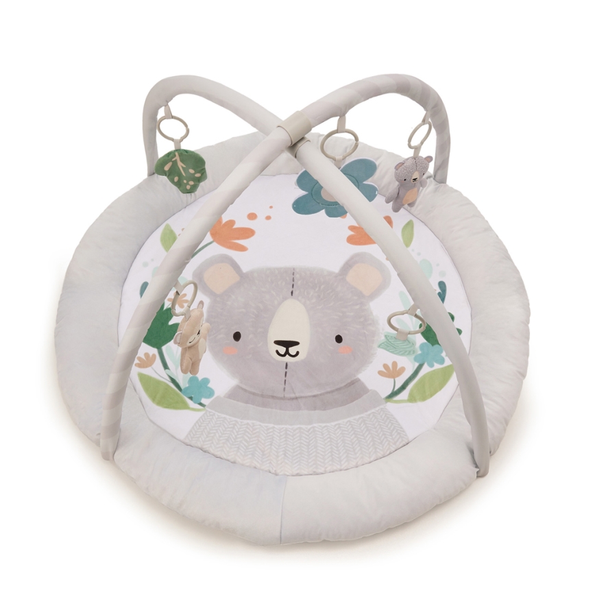 KINDERKRAFT - Bērnu rotaļu sega COZYPLAY pelēka