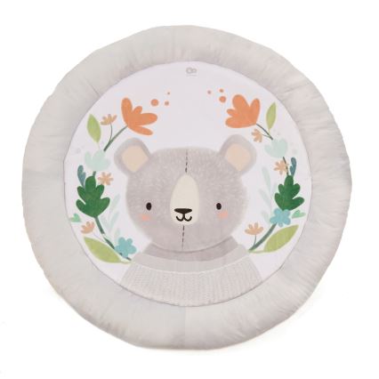 KINDERKRAFT - Bērnu rotaļu sega COZYPLAY pelēka