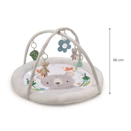 KINDERKRAFT - Bērnu rotaļu sega COZYPLAY pelēka