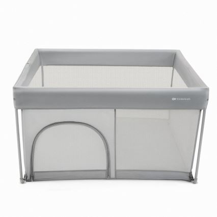 KINDERKRAFT - Bērnu rotaļu sētiņa ZIKI pelēka