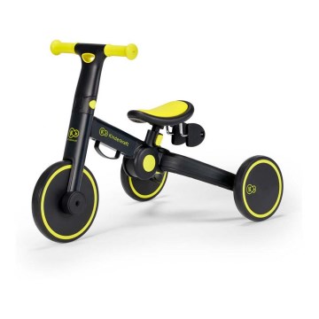 KINDERKRAFT - Bērnu skrejritenis 3in1 4TRIKE dzeltens/melns