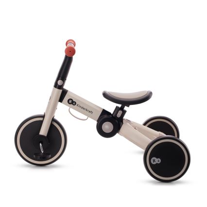 KINDERKRAFT - Bērnu skrejritenis 3in1 4TRIKE pelēka