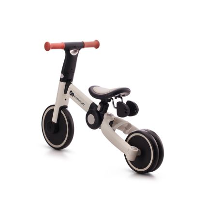 KINDERKRAFT - Bērnu skrejritenis 3in1 4TRIKE pelēka