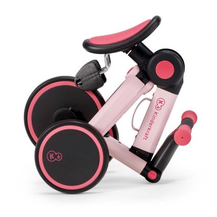 KINDERKRAFT - Bērnu skrejritenis 3in1 4TRIKE rozā
