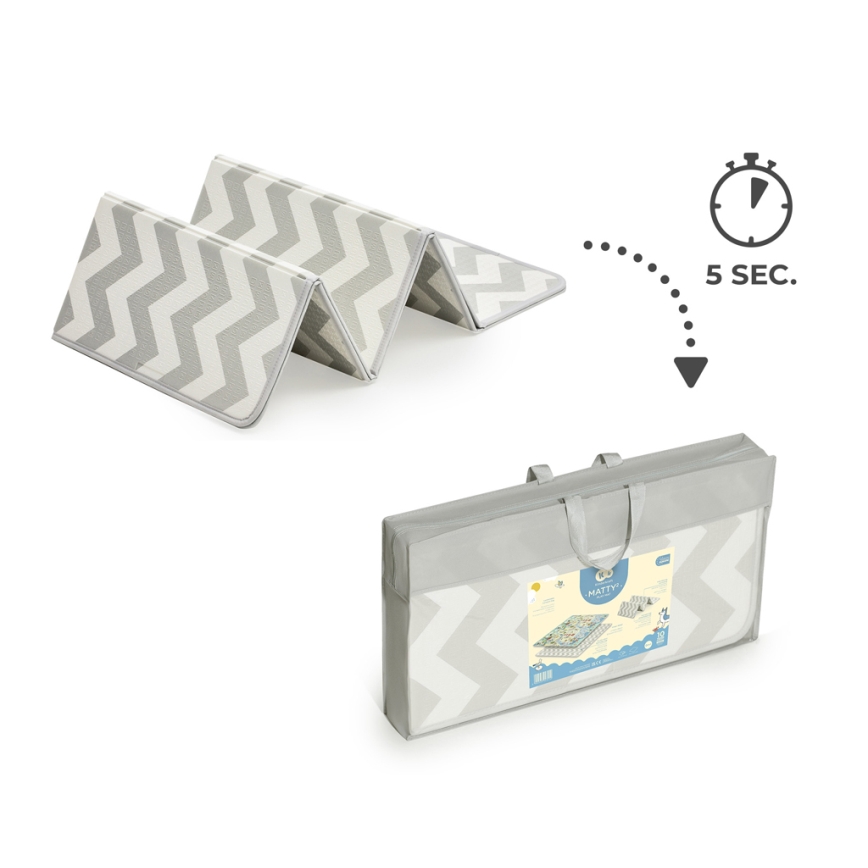 KINDERKRAFT - Bērnu spēļu paklājs MATTY 2