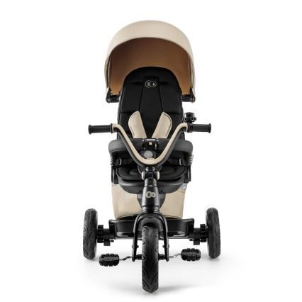 KINDERKRAFT - Bērnu trīsritenis 5 vienā EASYTWIST bēšs