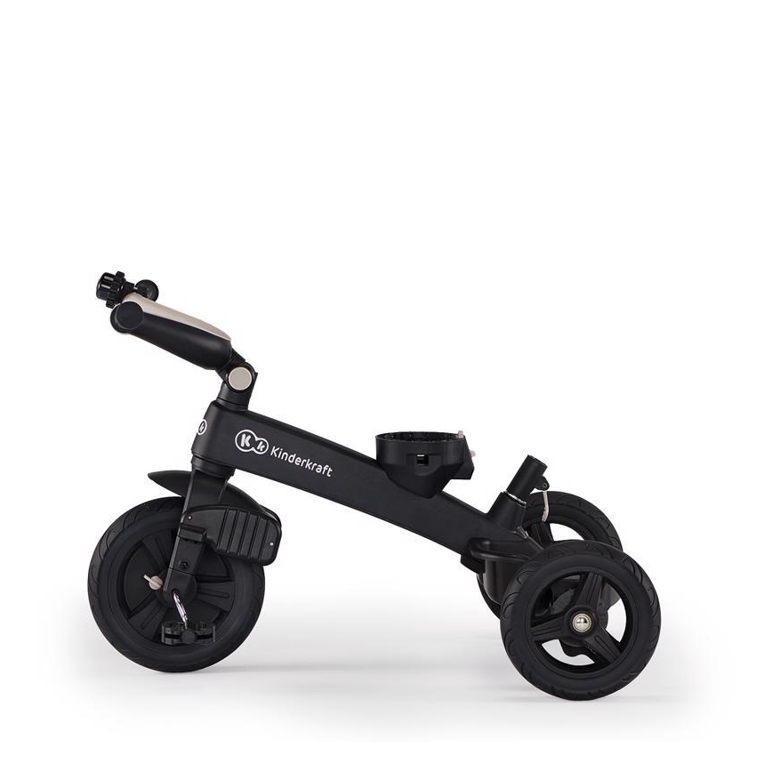 KINDERKRAFT - Bērnu trīsritenis 5in1 EASYTWIST bēša/melna