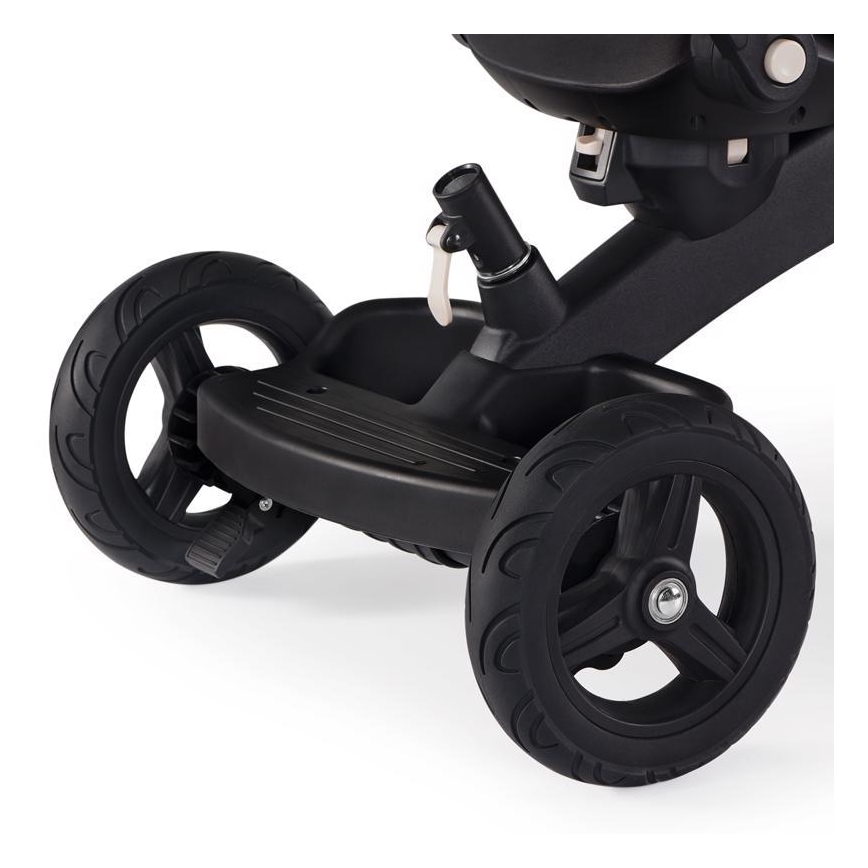 KINDERKRAFT - Bērnu trīsritenis 5in1 EASYTWIST bēša/melna