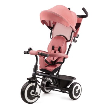 KINDERKRAFT - Bērnu trīsritenis ASTON roze rozā