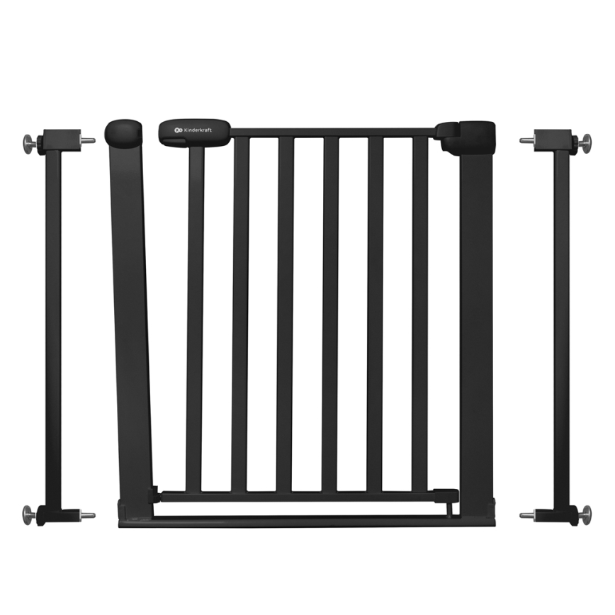KINDERKRAFT - Drošības sētiņa LOCK&GO 75-103 cm melna
