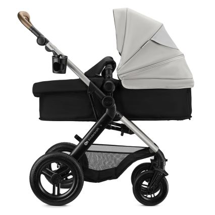 KINDERKRAFT - Kombinētais ratiņš 3 vienā MOOV 2 XL Air Grey