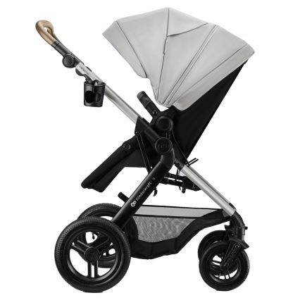 KINDERKRAFT - Kombinētais ratiņš 3 vienā MOOV 2 XL Air Grey