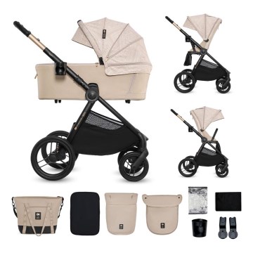 KINDERKRAFT - Kombinētie rati 2-vienā NEA 2 Dune Whisper Bizuu