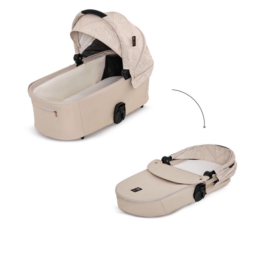 KINDERKRAFT - Kombinētie rati 2-vienā NEA 2 Dune Whisper Bizuu