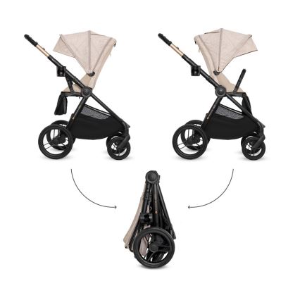 KINDERKRAFT - Kombinētie rati 2-vienā NEA 2 Dune Whisper Bizuu