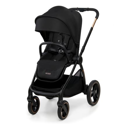 KINDERKRAFT - Kombinētie ratiņi 2in1 NEA 2 Midnight melna
