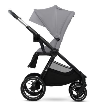 KINDERKRAFT - Kombinētie ratiņi 2in1 NEA 2 Platinum pelēka