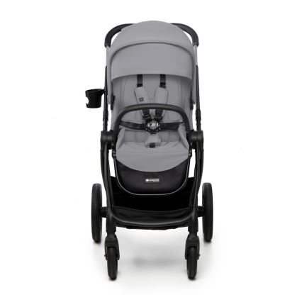 KINDERKRAFT - Kombinētie ratiņi 2in1 NEA 2 Platinum pelēka