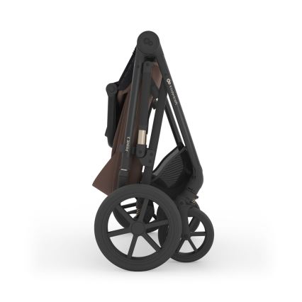 KINDERKRAFT - Kombinēts ratiņš 3-1 PRIME 3 Velvet Mocca