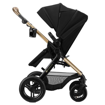 KINDERKRAFT - Kombinēts ratiņš 3 vienā MOOV 2 XL Air Black