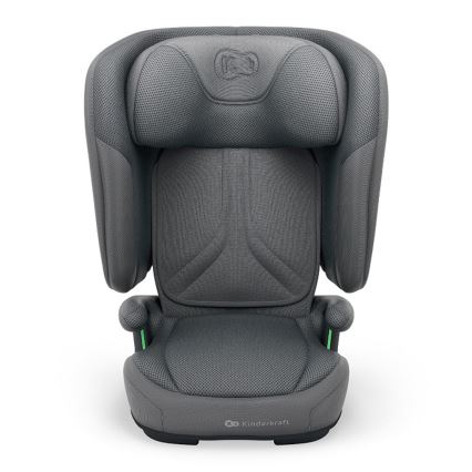 KINDERKRAFT - Salokāms bērnu autosēdeklis UNITY 2 i-Size 100-150 cm pelēks